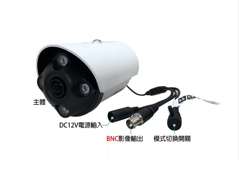 UOI-S40 1080P 200萬全景魚眼超廣角紅外線監視器攝影機 實體輸入輸出