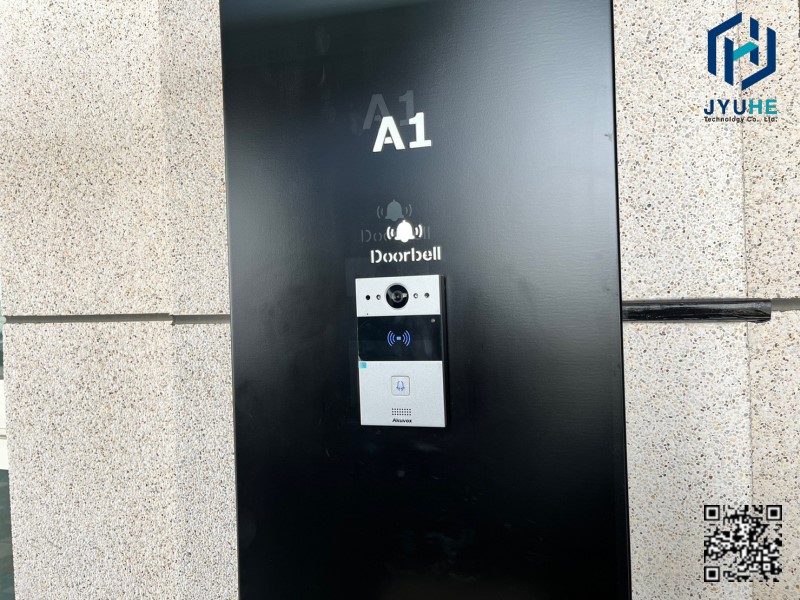 外埔區別墅弱電工程：雲端影像對講機、監視器、MESH無線網路規劃與安裝