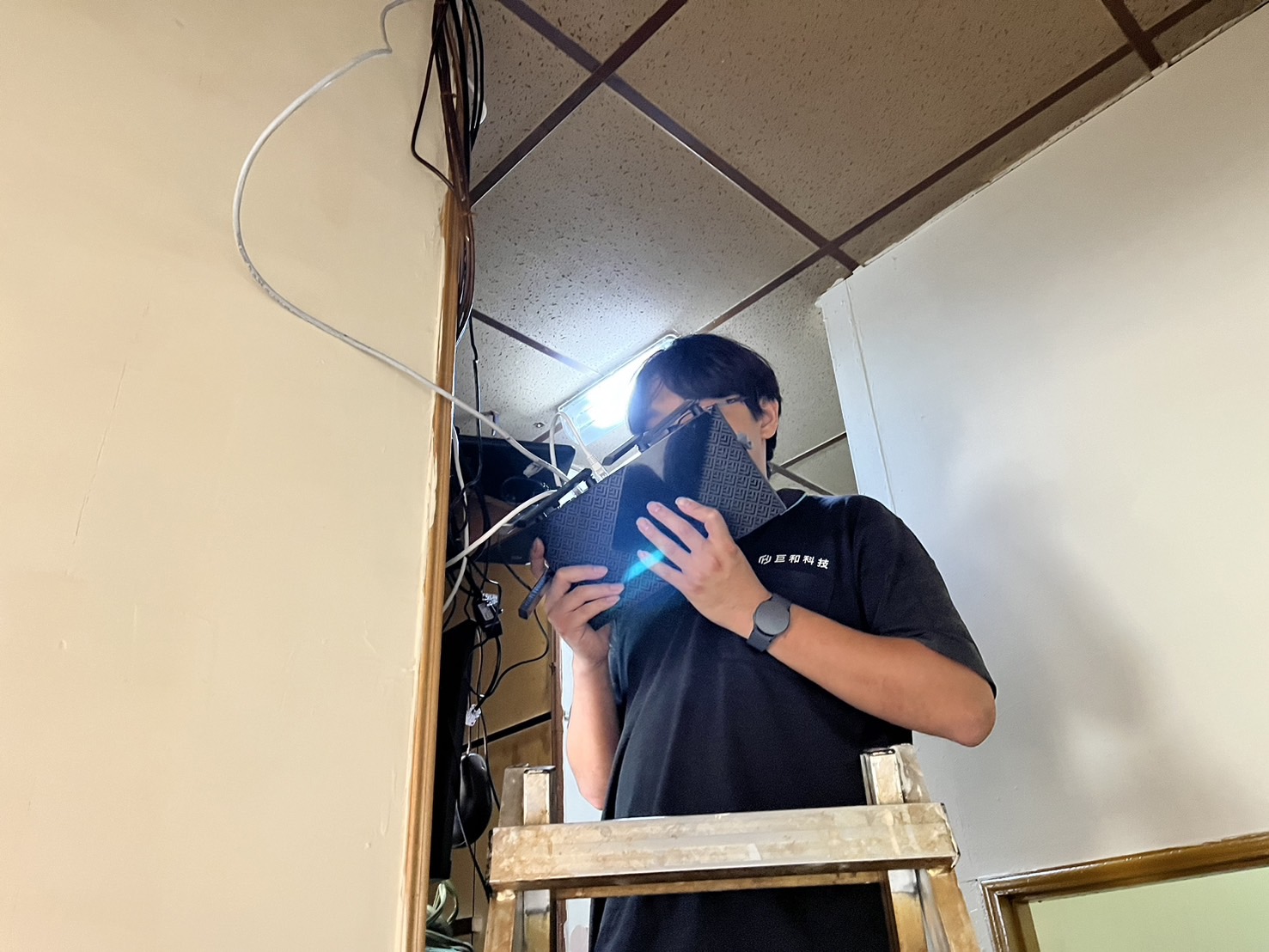 設定WIFI 連結作業中