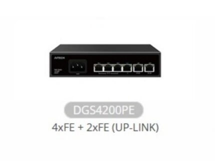 AVTECH 陞泰 DGS4200PG 4 埠 PoE 網路交換器