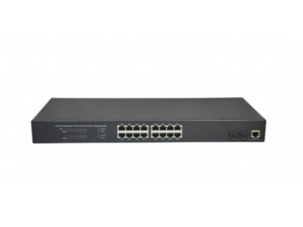 昇稅 HS-MSW162 16 埠 PoE 網管型交換器