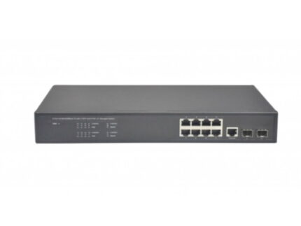 昇稅 HS-MSW802 L2 網管型 8 埠 PoE 交換器