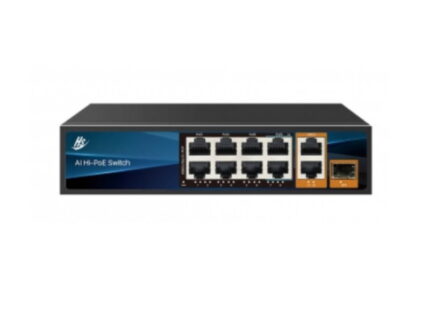 昇稅 HS-PSW802-B 8 埠標準型 PoE 交換器