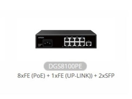 AVTECH 陞泰 DGS8100PE 8 埠 PoE 網路交換器